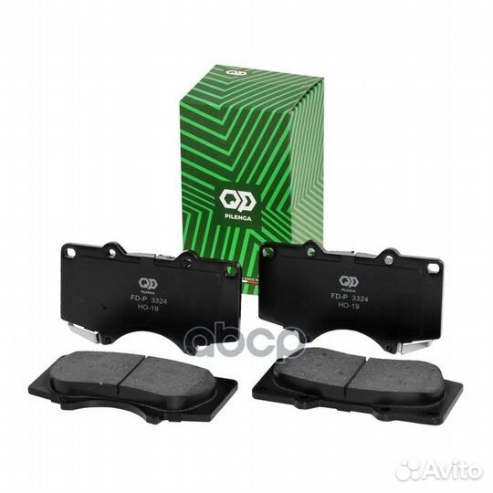 Колодки тормозные toyota land cruiser/prado/HIL