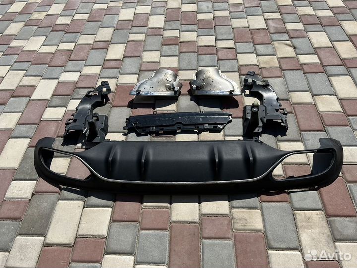 Диффузор с насадками б/у Mercedes C class w205