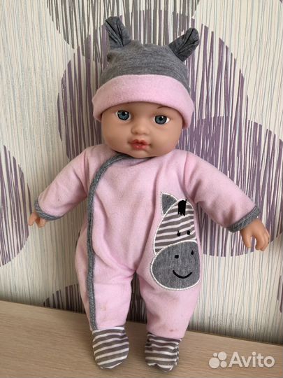Кукла пупс мягконабивная