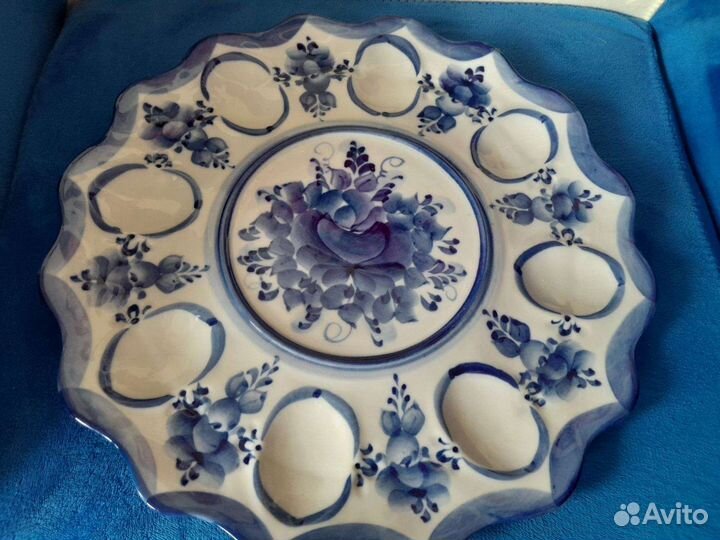 Тарелка для пасхальных яиц