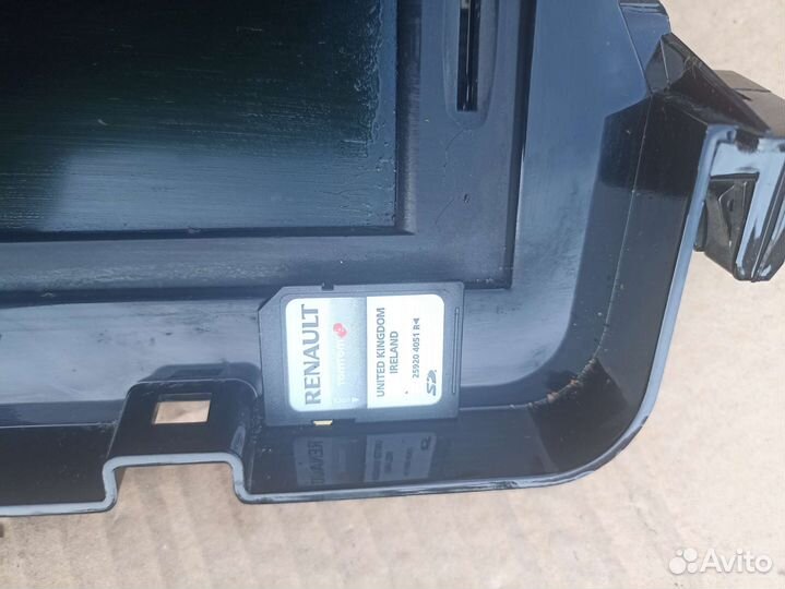 Дисплей информационный от Рено Меган 3 рестайлинг