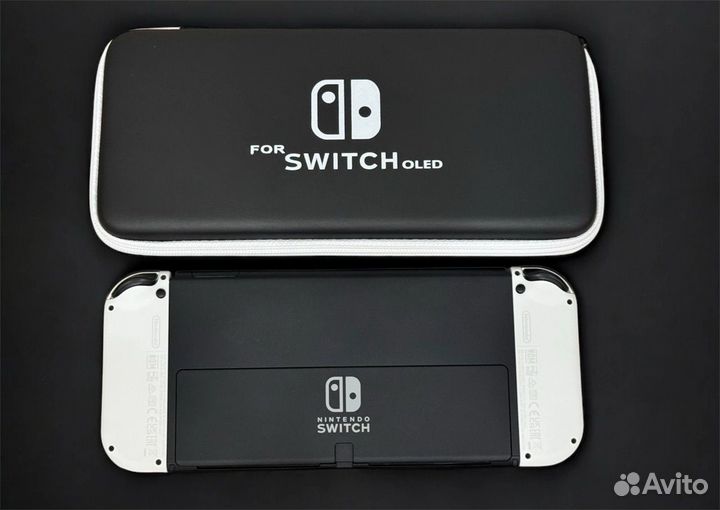 Nintendo switch oled (прошит, 256 гб)