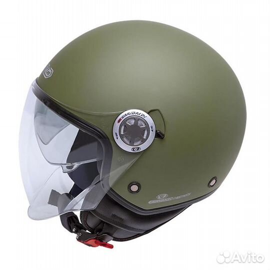 Gari G20 open face helmet Зеленый