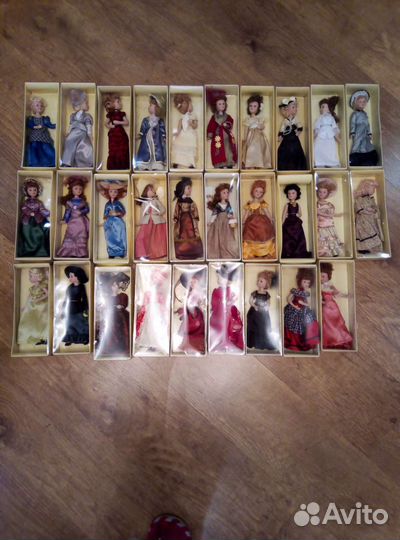 Куклы дамы эпохи новые