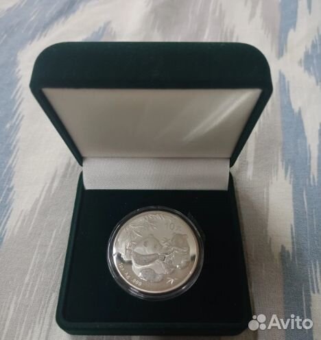 Панда серебро