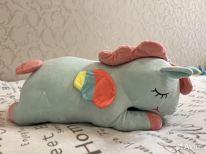 Игрушка мягкая Единорог с пледом