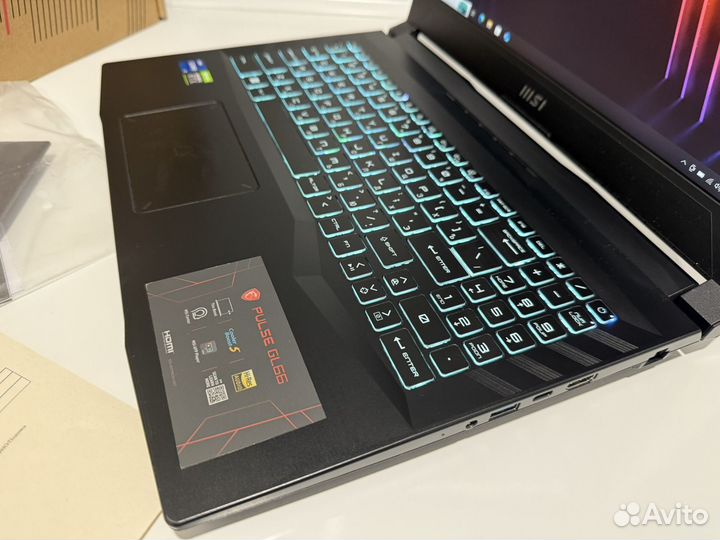 Msi Pulse GL66 RTX3070Ti 140Вт. I7-12700H, SSD 1Tb