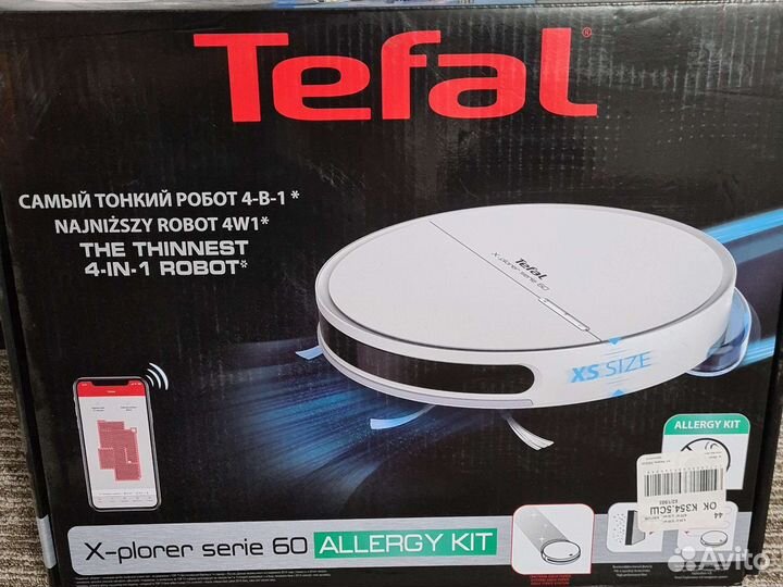 Робот пылесос Tefal 60