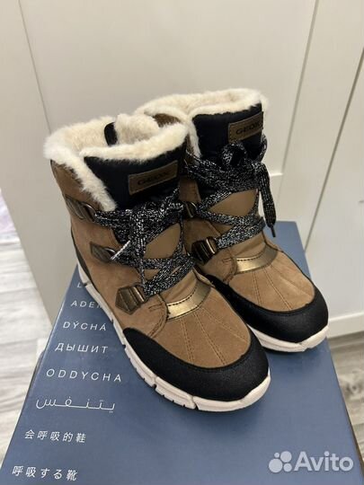 Ботинки зимние Geox 34 размер