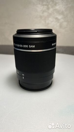55-200mm SAM sony объектив