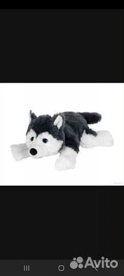 Мягкая игрушка из IKEA хаски livlig