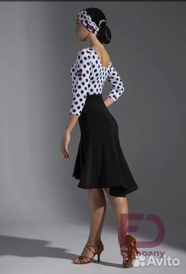 Юбка тренировочная для бальных танцев