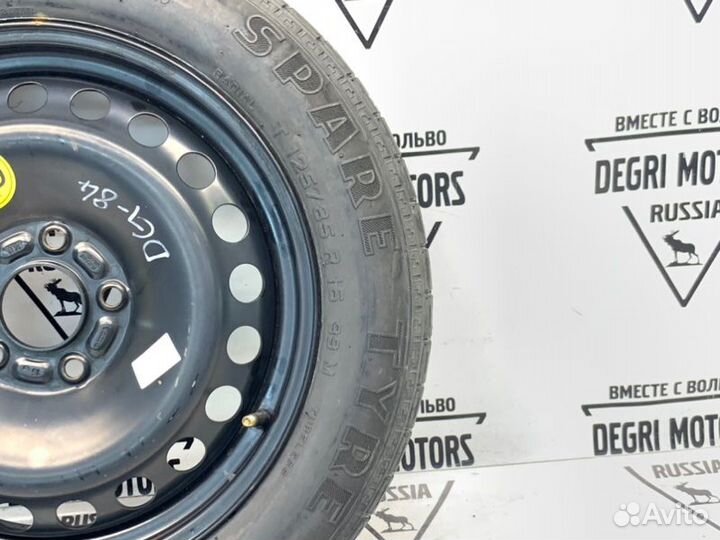 Запасное колесо 125/85 R16 Volvo S40 V50 C30 V40