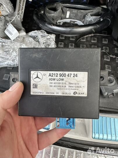 Блок управления интерфейсом Mercedes w212