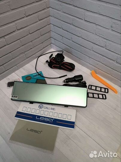 Видеорегистратор с камерой заднего вида X66 lesa