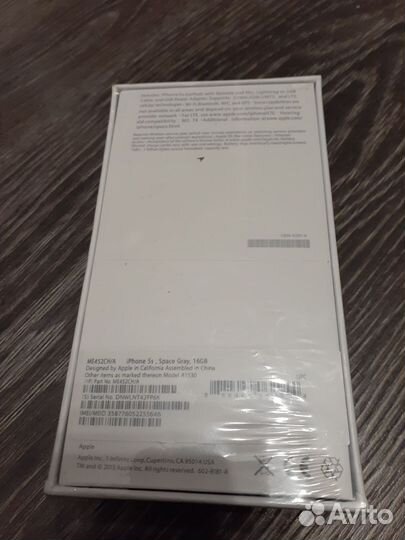 iPhone 5S, 16 ГБ