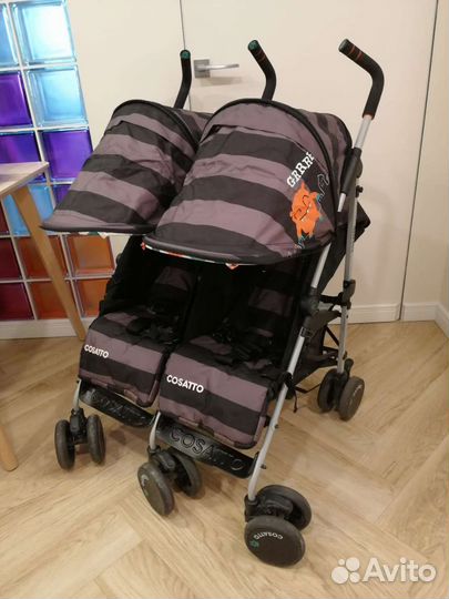 Коляска для двойни cosatto