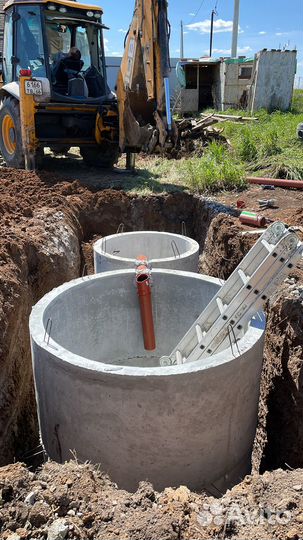 Септик из жби колец