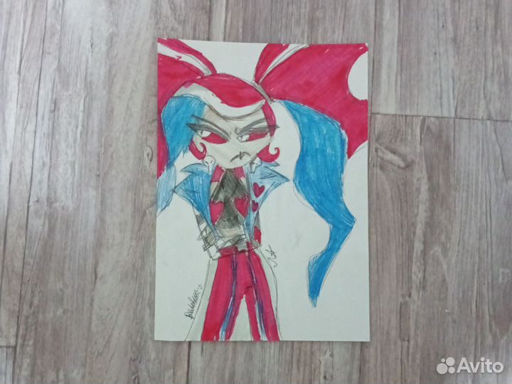 Постер вельвет