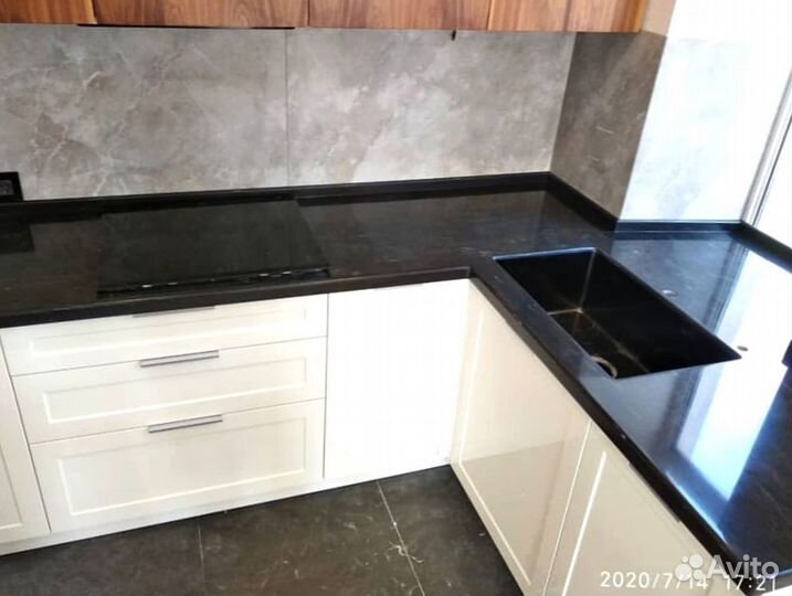 Столешница на кухню из искусственного камня