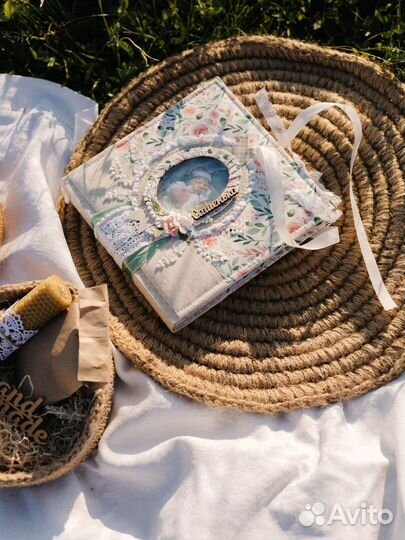 Круглый ковер из джута 1м