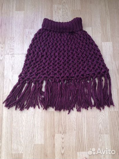 Пончо накидка