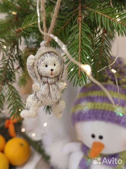 Набор елочных игрушек Лесные друзья