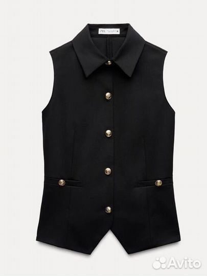 Жилет женский костюмный zara S в наличии
