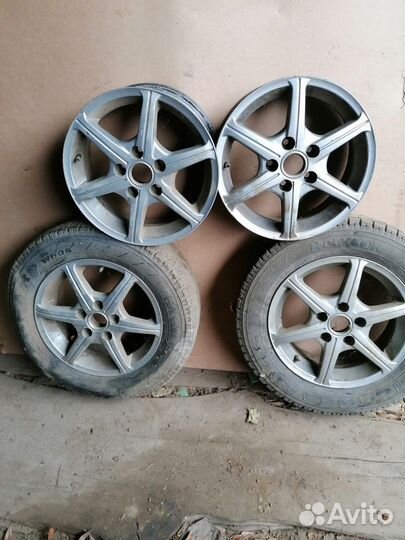 Литые диски r15 5x112 бу