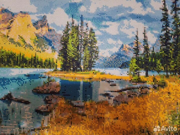 Алмазная мозаика готовые работы