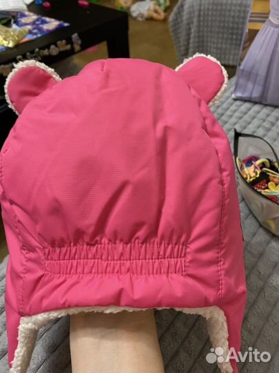 Шапка-ушанка зимняя crockid новая,48 размер