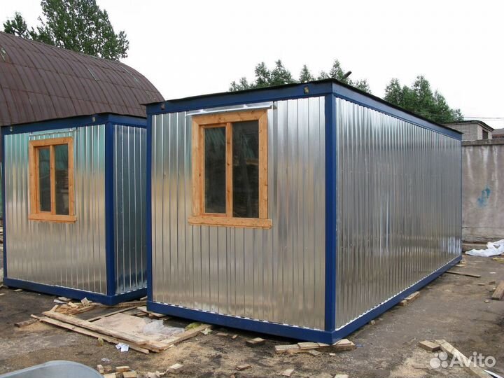 Металлическая бытовка