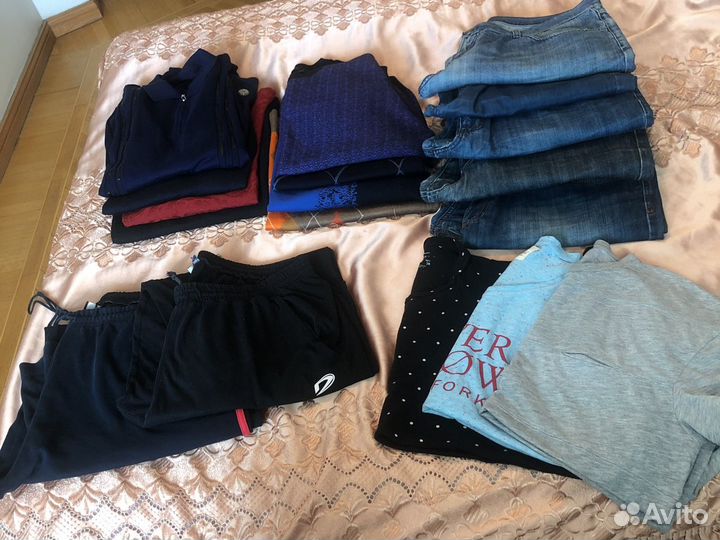 Огромный пакет мужских вещей на L-XL