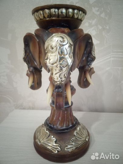 Подсвечник слоны
