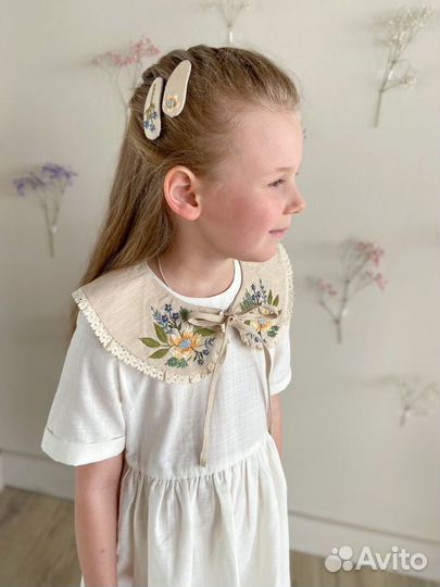 Воротник накладной с вышивкой