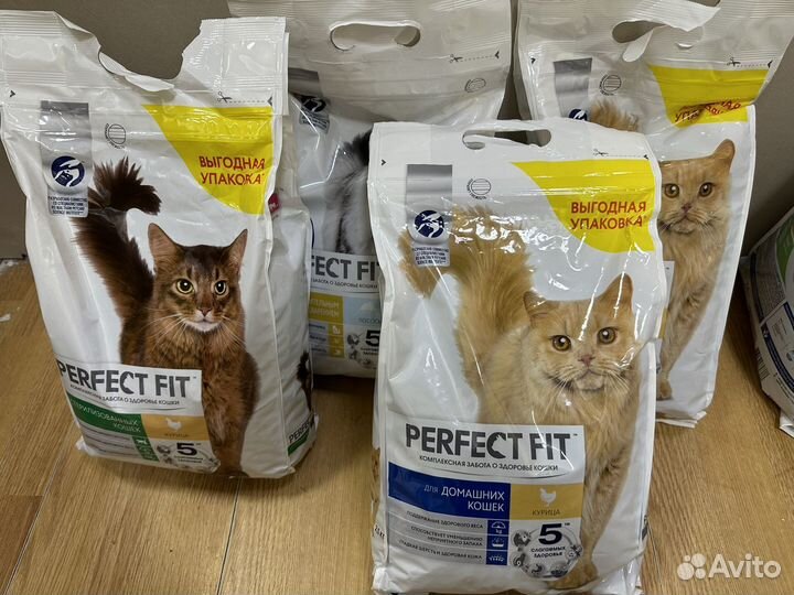 Корм Perfect fit для кошек 2,5 кг