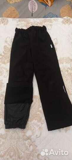 Утепленные брюки 134 для мальчика
