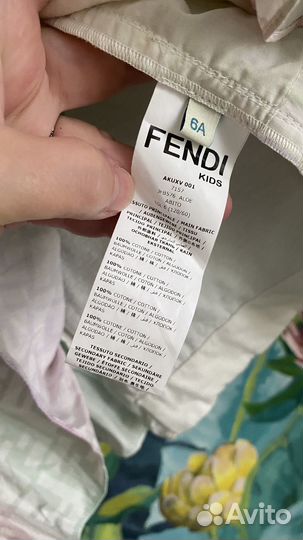 Платье fendi оригинал