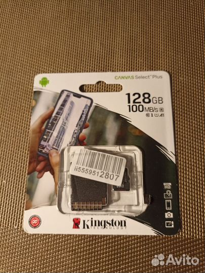 Карта памяти microsd 128 гб