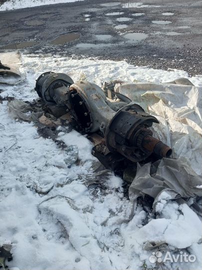 Корпус заднего моста scania 141