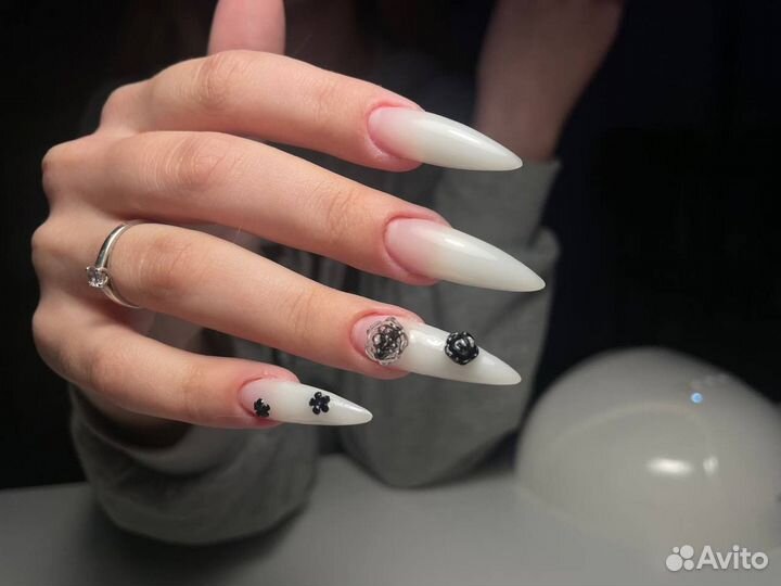 Маникюр ноготочки, наращивание