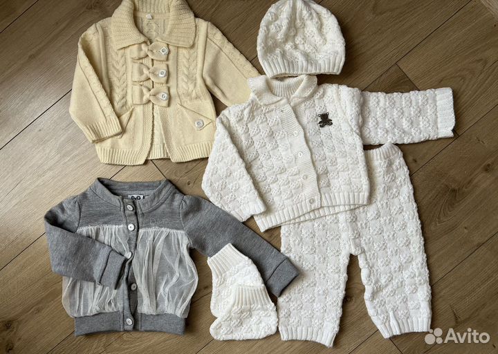 Пакет вещей для девочки 80 86