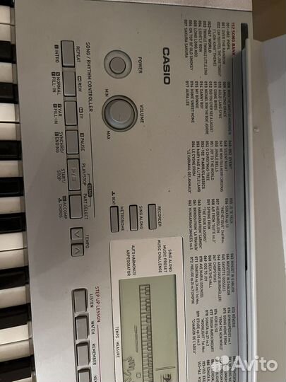 Цифровое пианино casio lk 280 синтезатор