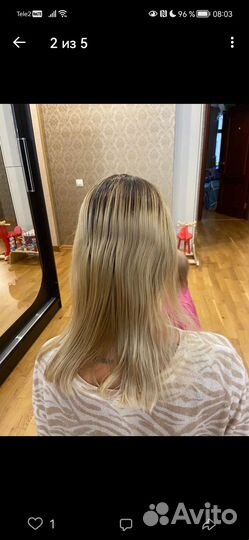 Капсульное и ленточное наращивание волос