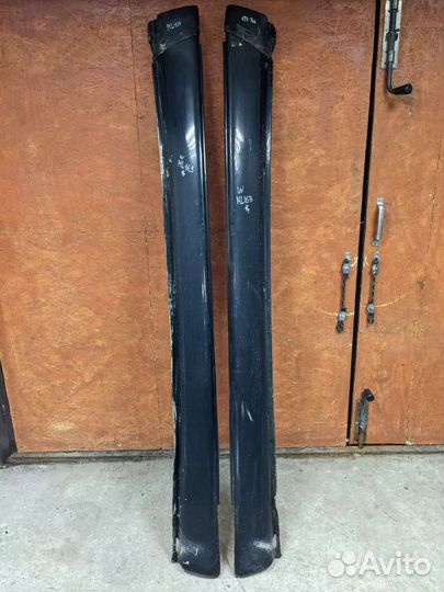 Накладка на порог mercedes ml w163