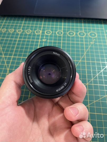 Объектив nikon AF nikkor 50mm 1:1.8D