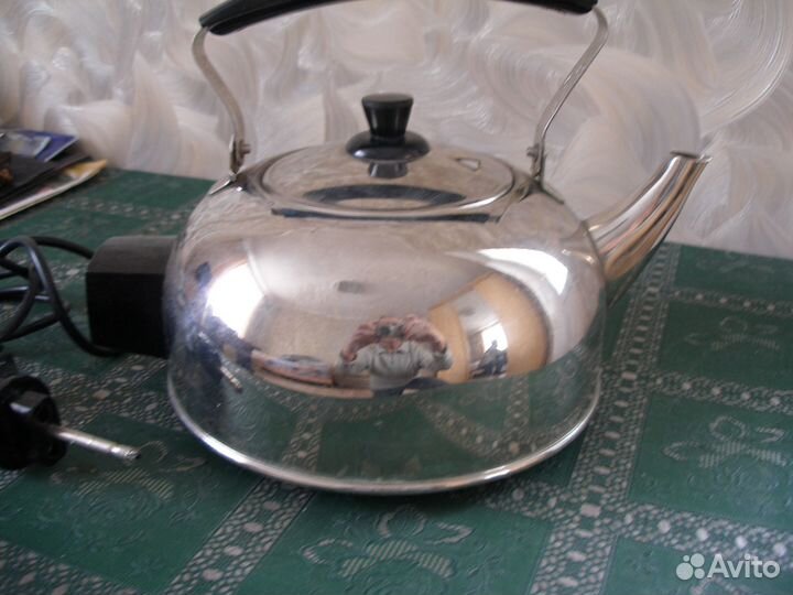 Электрочайник из нержавеющей стали на 2.5л. СССР