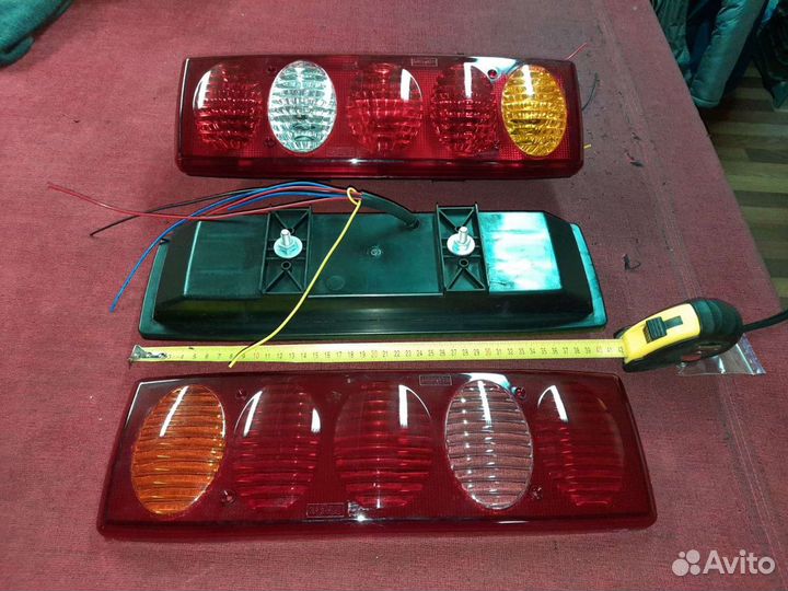 Задние фонари 5 овалов Комплект большие на Фуру