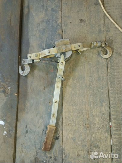 Лебедка ручная СССР