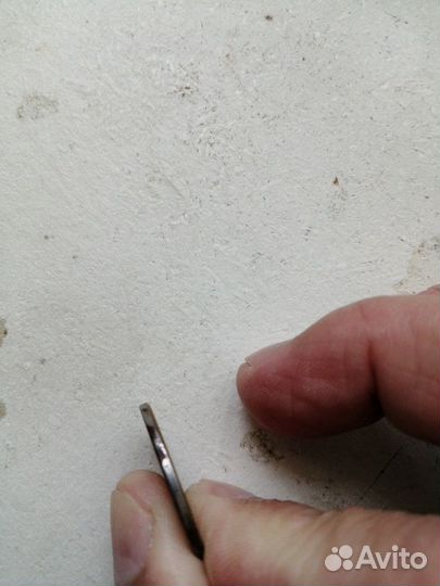 50 рублей брак нет реверса. состояние видно на фот